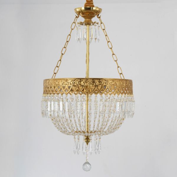 european style crystal chandelier villa aisle decoration crystal porch chandelier lighting interior design creative copper pendant lamps
european style crystal chandelier villa aisle decoration crystal porch chandelier lighting interior design creative copper pendant lamps