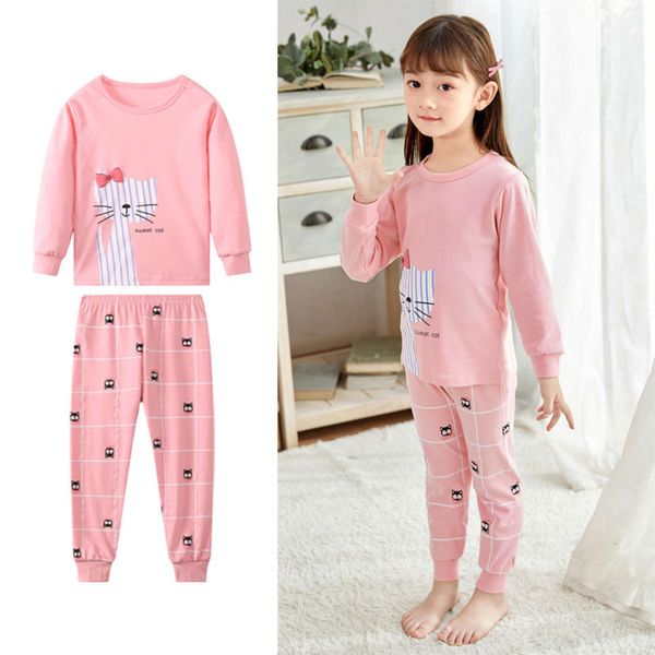 children's underwear baby's sweater pajamas pure cotton girls' warm cloth autumn pants two piece set, Blue;red
children's underwear baby's sweater pajamas pure cotton girls' warm cloth autumn pants two piece set, Blue;red