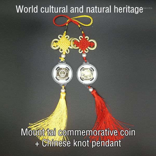 world cultural and natural heritage mount taishan commemorative coin with auto pendant, chinese knot pendant, keep safe1
world cultural and natural heritage mount taishan commemorative coin with auto pendant, chinese knot pendant, keep safe1