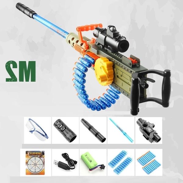 5444m2 m249 electric manual mode in one soft bullet chain gun toy blaster for boy birthday gifts outdoor game safe
5444m2 m249 electric manual mode in one soft bullet chain gun toy blaster for boy birthday gifts outdoor game safe