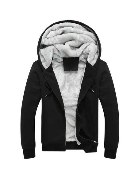 men's hoodies & sweatshirts 2021 men jacket winter thick warm fleece zipper coat sportwear male streetwear bomber, Black
men's hoodies & sweatshirts 2021 men jacket winter thick warm fleece zipper coat sportwear male streetwear bomber, Black