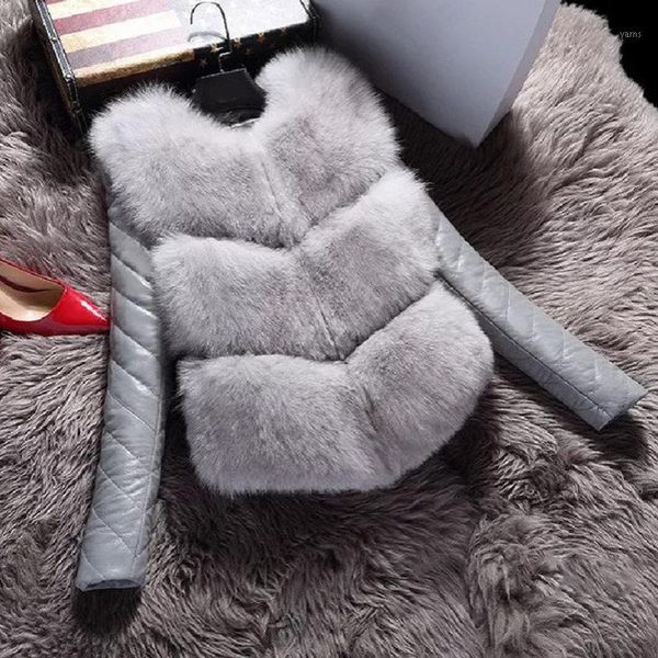 fashion autumn winter coat thick warm women faux fur vest high-grade jacket colete feminino plus size 3xl1, Black
fashion autumn winter coat thick warm women faux fur vest high-grade jacket colete feminino plus size 3xl1, Black