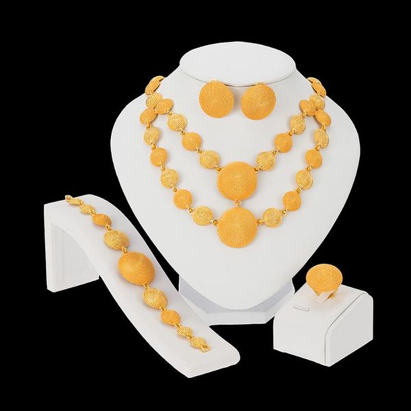 african nigerian wedding jewelry set necklace earrings charm fashion jewelry sets exaggerated gold round pendant, Silver
african nigerian wedding jewelry set necklace earrings charm fashion jewelry sets exaggerated gold round pendant, Silver
