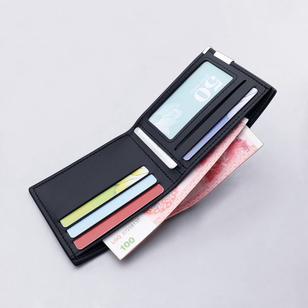 new korean style men's wallet multifunctional casual short fine grain fashion wallet, Red;black
new korean style men's wallet multifunctional casual short fine grain fashion wallet, Red;black