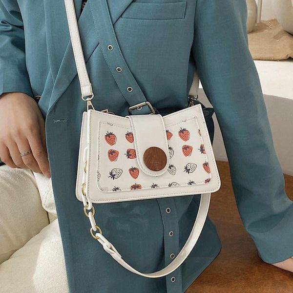 women new strawberry print shoulder bag unique chain handbag small luxury leather crossbody bag female personality messenger
women new strawberry print shoulder bag unique chain handbag small luxury leather crossbody bag female personality messenger