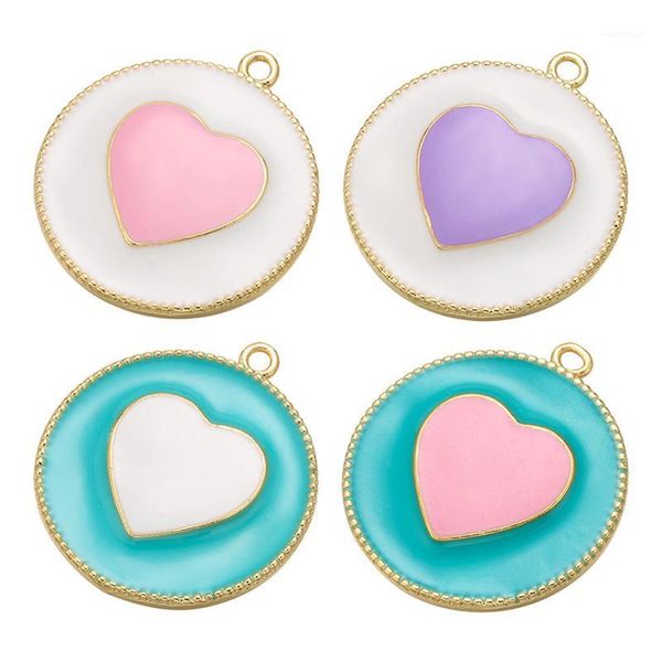 big round love heart enamel pendants,copper circle heart pendant women jewelry,macaron colors charms pendants for jewelry making1, Bronze;silver
big round love heart enamel pendants,copper circle heart pendant women jewelry,macaron colors charms pendants for jewelry making1, Bronze;silver