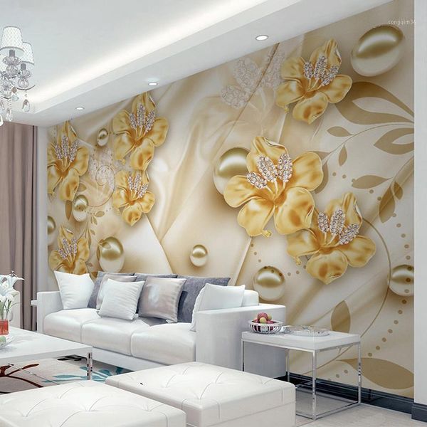 drop shipping custom mural wallpaper for walls 3d diamond jewelry flower 3d wall painting art tv background p wall paper1
drop shipping custom mural wallpaper for walls 3d diamond jewelry flower 3d wall painting art tv background p wall paper1