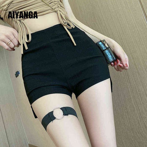 summer black female stretch women's high waist hip-lifting tight booty shorts 2022 gothic mini short feminino y220311, White;black
summer black female stretch women's high waist hip-lifting tight booty shorts 2022 gothic mini short feminino y220311, White;black
