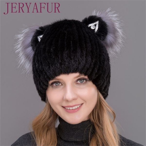 new fashion good quality female winter women's vertical weaving hat genuine natural fox mink fur cap lovely cat ears style hats y201024, Blue;gray
new fashion good quality female winter women's vertical weaving hat genuine natural fox mink fur cap lovely cat ears style hats y201024, Blue;gray