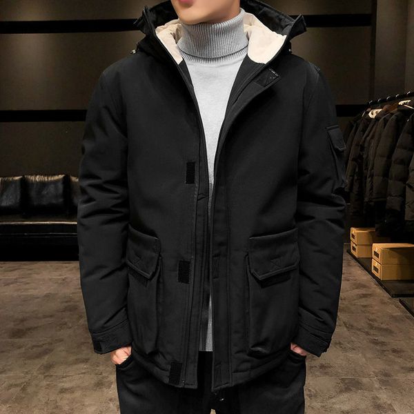 men's clothing 2020 new coat autumn and winter thickened down padded clothes korean fashion brand cotton, Black
men's clothing 2020 new coat autumn and winter thickened down padded clothes korean fashion brand cotton, Black