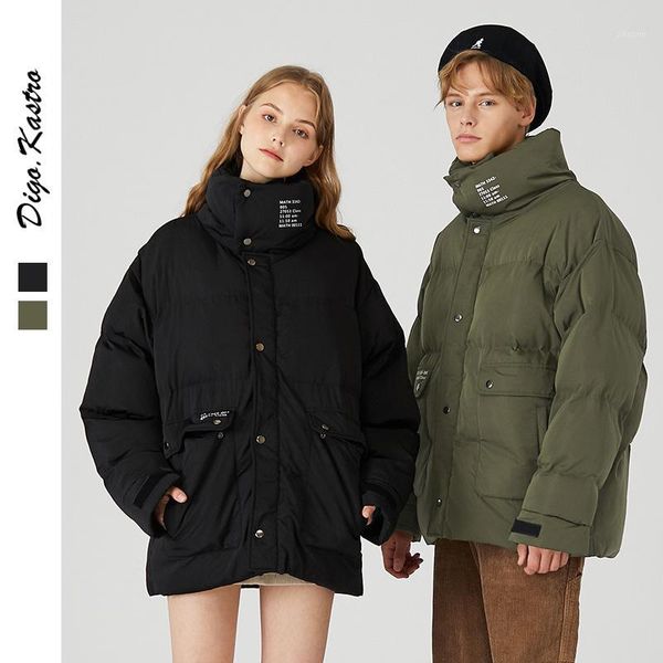 original tooling style thicken cotton coat men/women winter loose stand collar coat streetwear couple tide brand cotton jac1, Black
original tooling style thicken cotton coat men/women winter loose stand collar coat streetwear couple tide brand cotton jac1, Black