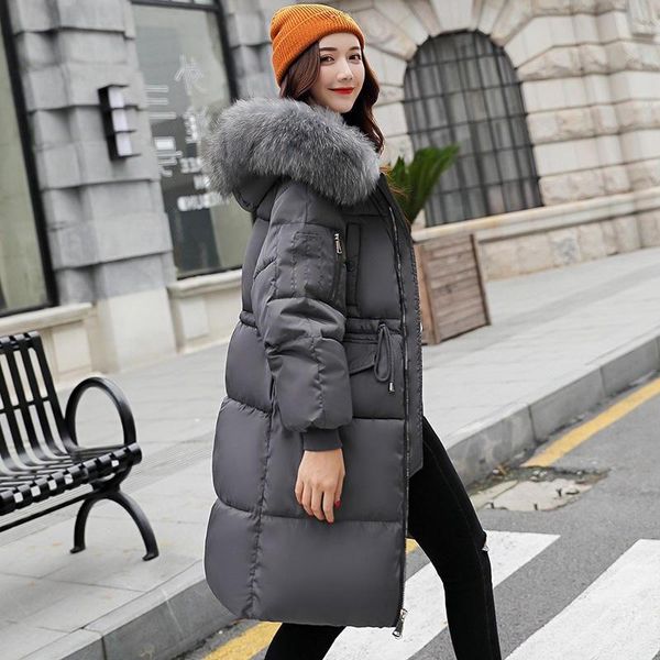 fashion winter jacket women parkas loose thick long down cotton coat female padded warm long woman coats jaqueta feminina, Black
fashion winter jacket women parkas loose thick long down cotton coat female padded warm long woman coats jaqueta feminina, Black
