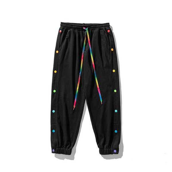 sweatpants men spring casual pants harlem pant trousers breasted joggers sport gym clothing, Black
sweatpants men spring casual pants harlem pant trousers breasted joggers sport gym clothing, Black