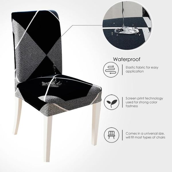 Water Resistant Chair Covers for Dining Room Geometry Stretch Elastic Chair Slipcover for Office Party 1PC funda de silla
Water Resistant Chair Covers for Dining Room Geometry Stretch Elastic Chair Slipcover for Office Party 1PC funda de silla