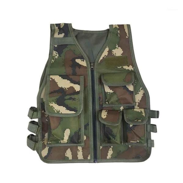 hunting jackets shooting training multi pocket cs game field children tactical vest zipper nylon cloth protective camping outdoor1, Camo;black
hunting jackets shooting training multi pocket cs game field children tactical vest zipper nylon cloth protective camping outdoor1, Camo;black