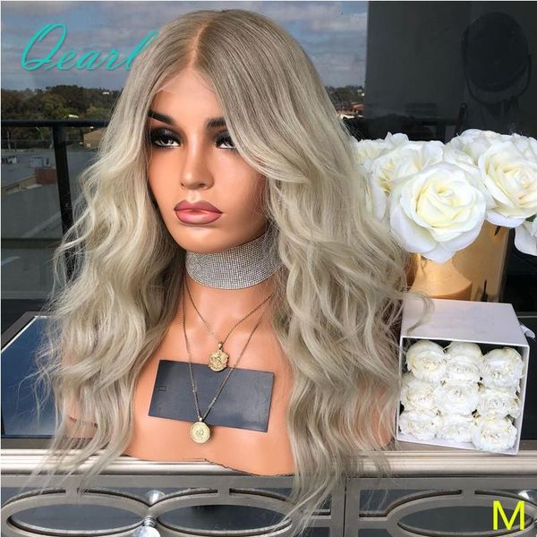 ashy light grey blonde human hair wigs 13x6 lace front wig deep long part water wave remy hair glueless wig 150% 180% qearl, Black;brown
ashy light grey blonde human hair wigs 13x6 lace front wig deep long part water wave remy hair glueless wig 150% 180% qearl, Black;brown