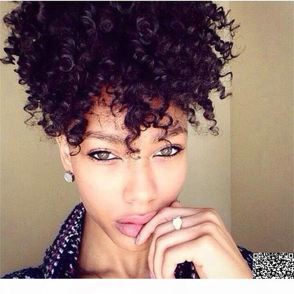 short high ponytail afro puff curly ponytail hair extension 12inch brazilian virgin hair drawstring ponytail for black women 1b
short high ponytail afro puff curly ponytail hair extension 12inch brazilian virgin hair drawstring ponytail for black women 1b