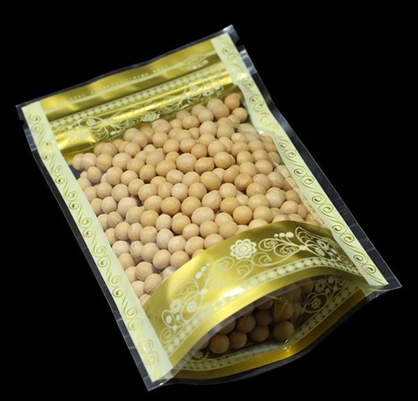 100pcs stand up gold print with clear window plastic packaging bags zip lock zipper seal food storage packing jllkga bdesybag
100pcs stand up gold print with clear window plastic packaging bags zip lock zipper seal food storage packing jllkga bdesybag
