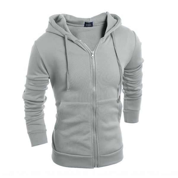 new style men's solid color coat sweater hooded long sleeve sweater fashion korean version slim youth cardigan coat mmktd, Black
new style men's solid color coat sweater hooded long sleeve sweater fashion korean version slim youth cardigan coat mmktd, Black