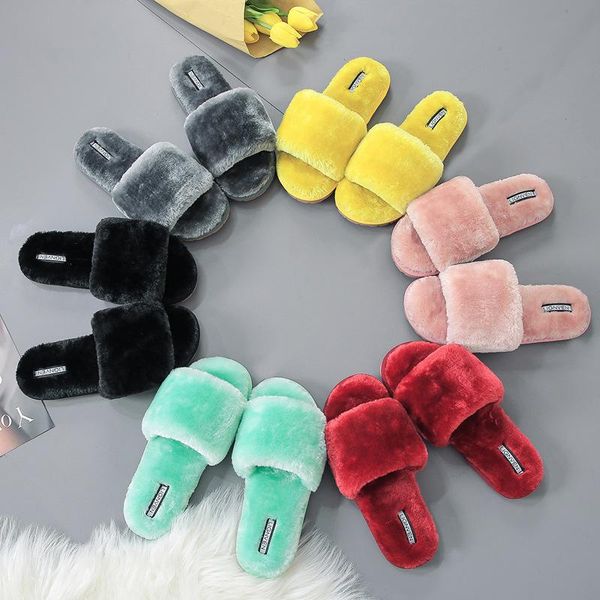 slippers 2021 autumn winter women indoor shoes soft home plush warm non-slip fur female flip flops, Black
slippers 2021 autumn winter women indoor shoes soft home plush warm non-slip fur female flip flops, Black