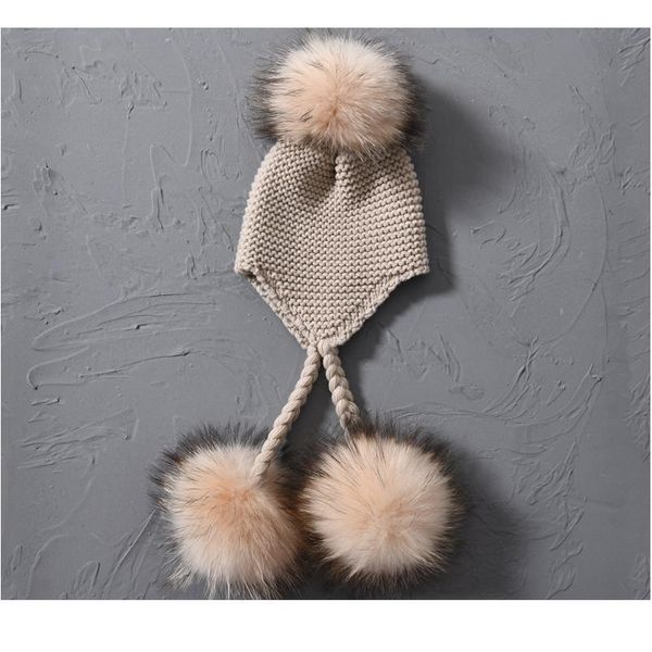 2017 baby winter real fur hats for children girls natural fur pompom beanie cap kids raccoon fur pom pom ball croc jllnev
2017 baby winter real fur hats for children girls natural fur pompom beanie cap kids raccoon fur pom pom ball croc jllnev