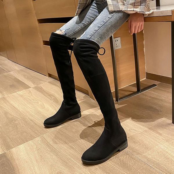 round toe shoes lady boots winter footwear booties woman 2020 low heel thigh high heels high boots-women, Black
round toe shoes lady boots winter footwear booties woman 2020 low heel thigh high heels high boots-women, Black