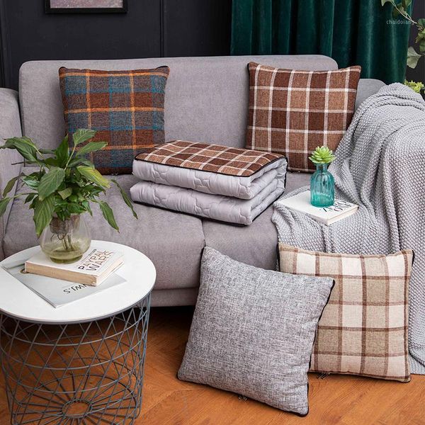 luanqi pillow quilt 2in1 cotton warm plaid solid color throw blanket foldable pillow quilt lattice blankets for beds winter warm1
luanqi pillow quilt 2in1 cotton warm plaid solid color throw blanket foldable pillow quilt lattice blankets for beds winter warm1