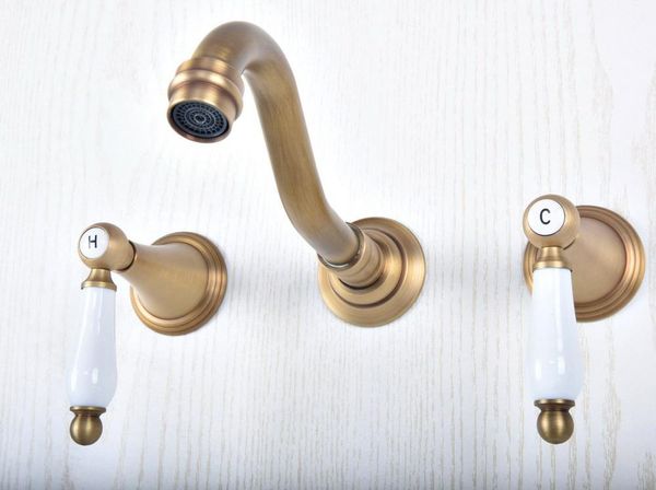 antique brass widespread wall-mounted tub 3 holes dual ceramic handles kitchen bathroom tub sink basin faucet mixer tap asf516
antique brass widespread wall-mounted tub 3 holes dual ceramic handles kitchen bathroom tub sink basin faucet mixer tap asf516