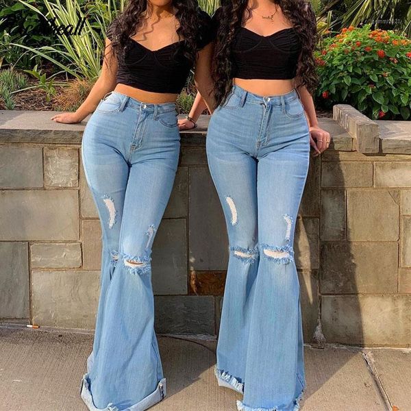 women's pants & capris fashion denim flare women high waist retro holes ripped jeans wide leg trousers lady casual bell-bottoms pant fe, Black;white
women's pants & capris fashion denim flare women high waist retro holes ripped jeans wide leg trousers lady casual bell-bottoms pant fe, Black;white