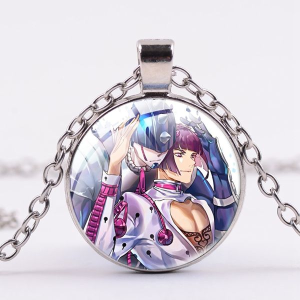 anime jojos bizarre adventure necklace 26 patterns cartoon figure glass crystal poster handmade pendant christmas jewelry, Silver
anime jojos bizarre adventure necklace 26 patterns cartoon figure glass crystal poster handmade pendant christmas jewelry, Silver