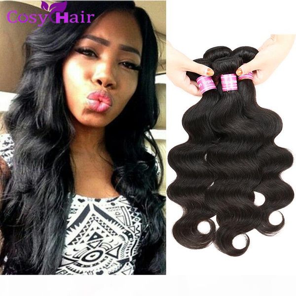 brazilian virgin human hair bundles brazilian malaysian mongolian remy human body wave hair extensions weft dyeable natural color #1b, Black
brazilian virgin human hair bundles brazilian malaysian mongolian remy human body wave hair extensions weft dyeable natural color #1b, Black