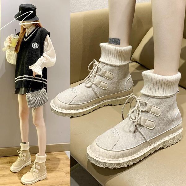 brand women's shoes boots-women booties ladies round toe low heels booties winter footwear fashion 2020 stockings, Black
brand women's shoes boots-women booties ladies round toe low heels booties winter footwear fashion 2020 stockings, Black