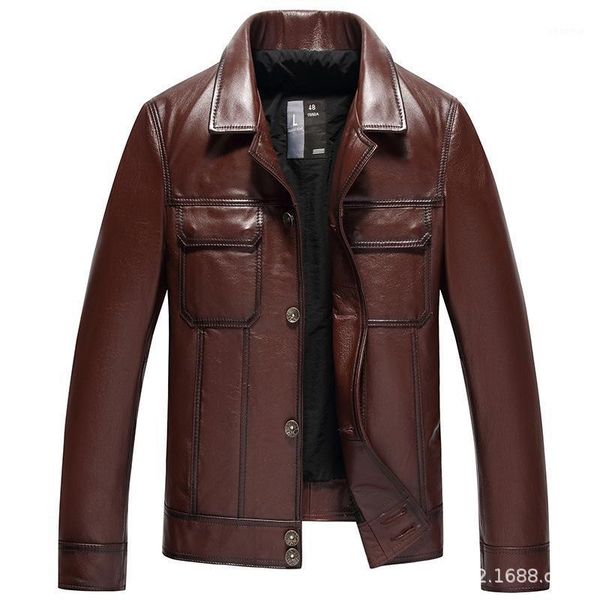 new specials head layer cowhide leather leather men's suit brought down jacket real jackets men a undertakes1, Black
new specials head layer cowhide leather leather men's suit brought down jacket real jackets men a undertakes1, Black