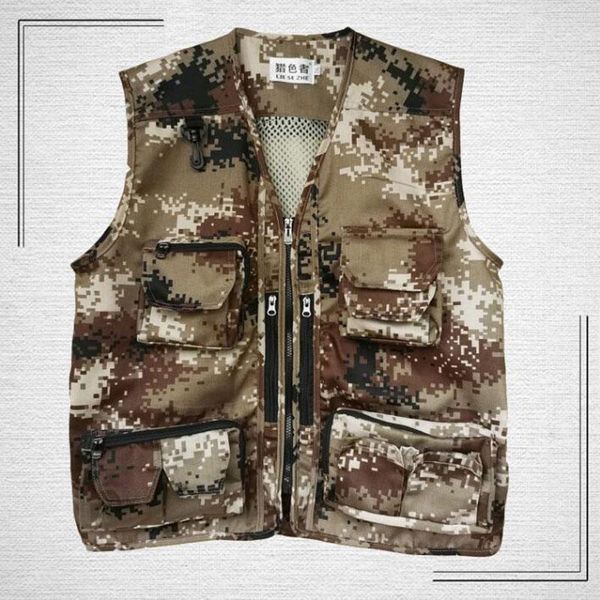 outdoor t-shirts men removable back vest jacket multi-pockets hunting hiking fishing reporter waistcoat clothing camouflage casual vests, Gray;blue
outdoor t-shirts men removable back vest jacket multi-pockets hunting hiking fishing reporter waistcoat clothing camouflage casual vests, Gray;blue