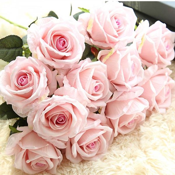 decorative flowers & wreaths 10pcs/lot wedding party decoration silk flower fake dried artificial roses bridal bouquet for home diy supplies
decorative flowers & wreaths 10pcs/lot wedding party decoration silk flower fake dried artificial roses bridal bouquet for home diy supplies