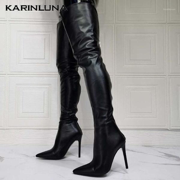 karin high qulity shoes women new trendy fashionable big size 47 extremely high heels pointed toe party thigh boots1, Black
karin high qulity shoes women new trendy fashionable big size 47 extremely high heels pointed toe party thigh boots1, Black