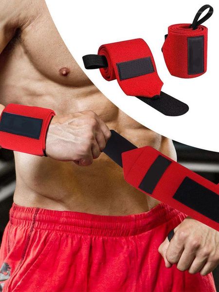 weightlifting wrist wraps support brace for powerlifting strength cross training bodybuilding gym workout weight lifting1, Black;red 
weightlifting wrist wraps support brace for powerlifting strength cross training bodybuilding gym workout weight lifting1, Black;red