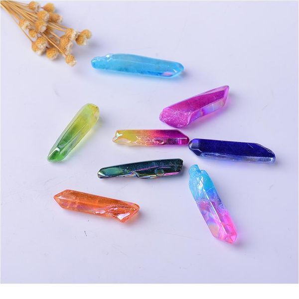 2pc natural crystals plated mineral ornaments magic repair sticks home furnishings diy gifts decoration qyldif, Black
2pc natural crystals plated mineral ornaments magic repair sticks home furnishings diy gifts decoration qyldif, Black