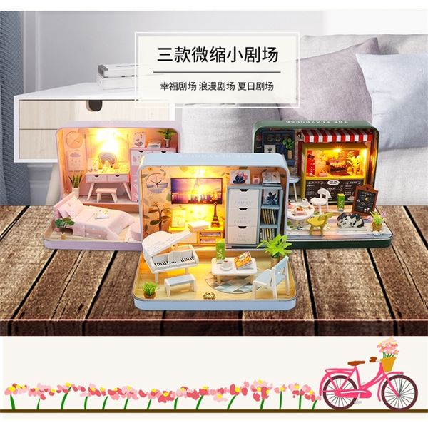 new doll house furniture wooden assemble miniature diy dollhouse box theater kit toy birthday gift for children girl lover y200413
new doll house furniture wooden assemble miniature diy dollhouse box theater kit toy birthday gift for children girl lover y200413