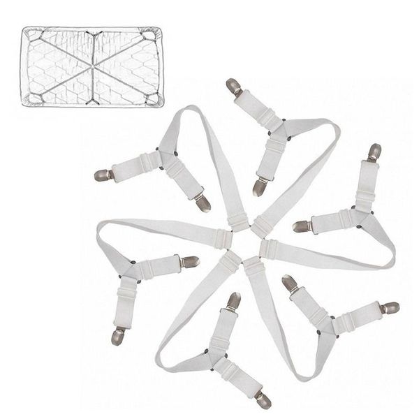 6 sides bed sheet clips black white adjustable bed sheet straps fastener elastic mattress clips straps holder
6 sides bed sheet clips black white adjustable bed sheet straps fastener elastic mattress clips straps holder