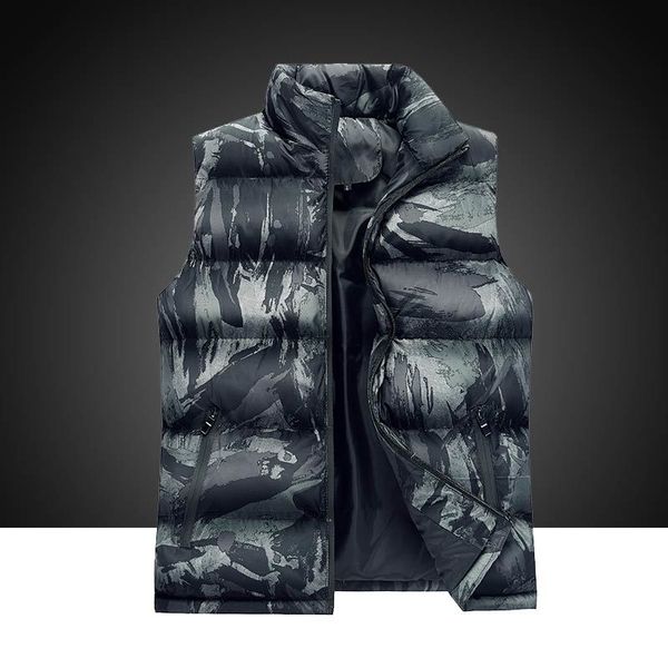 2021 new men and waistcoats winter style thick clothes homme men's wardrobe vests gydg, Black;white
2021 new men and waistcoats winter style thick clothes homme men's wardrobe vests gydg, Black;white