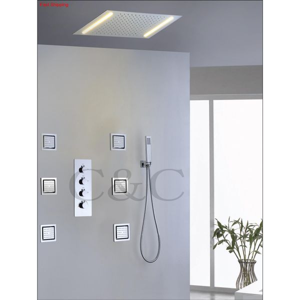 large water flow rainfall bathroom shower faucet set alternating current double row led yellow lamps rai qylyym five2010
large water flow rainfall bathroom shower faucet set alternating current double row led yellow lamps rai qylyym five2010