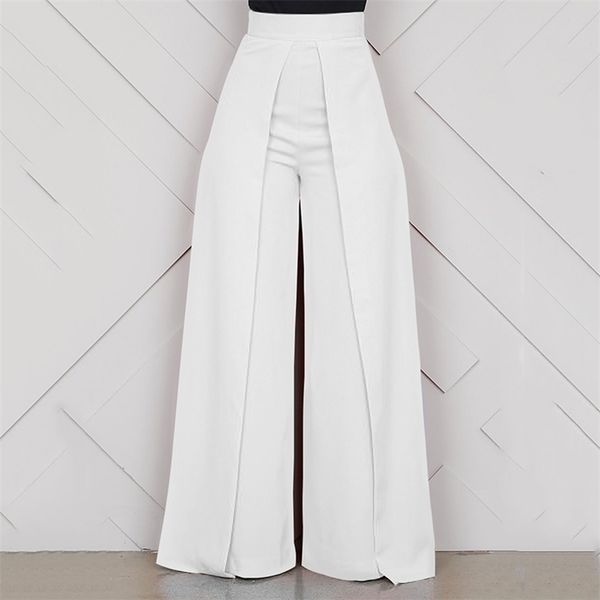spring summer high waist pant women elegant work office casual long trousers back zipper wide leg pants pantalon femme 201106, Black;white
spring summer high waist pant women elegant work office casual long trousers back zipper wide leg pants pantalon femme 201106, Black;white