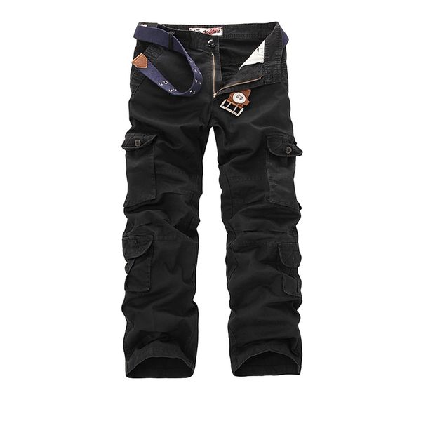 cargo pants men tactical military pants army active combat clothes male baggy casual multi pocket work overalls trousers 201111, Black
cargo pants men tactical military pants army active combat clothes male baggy casual multi pocket work overalls trousers 201111, Black