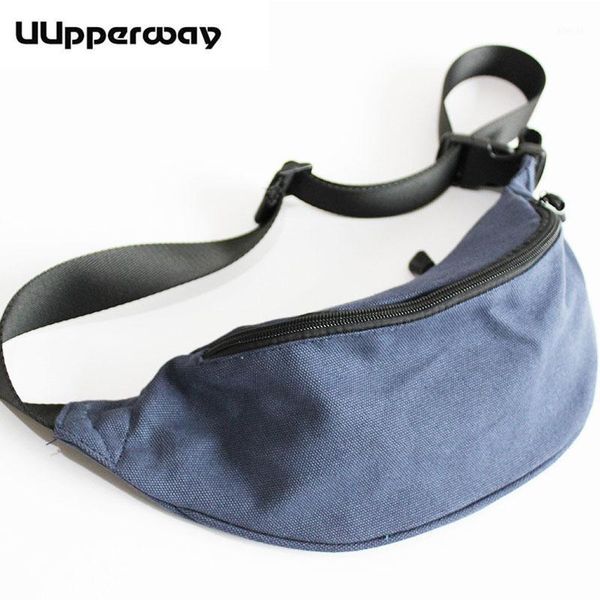 uupperway canvas waist pack male retro chest bag solid color men's sling shoulder bag casual sports small waist1
uupperway canvas waist pack male retro chest bag solid color men's sling shoulder bag casual sports small waist1