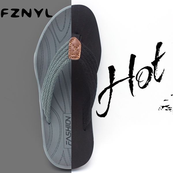fznyl 2020 new arrival men flip flops sandals breathable summer slippers non-slip rubber fashion outdoor casual shoes size 39-47, Black
fznyl 2020 new arrival men flip flops sandals breathable summer slippers non-slip rubber fashion outdoor casual shoes size 39-47, Black