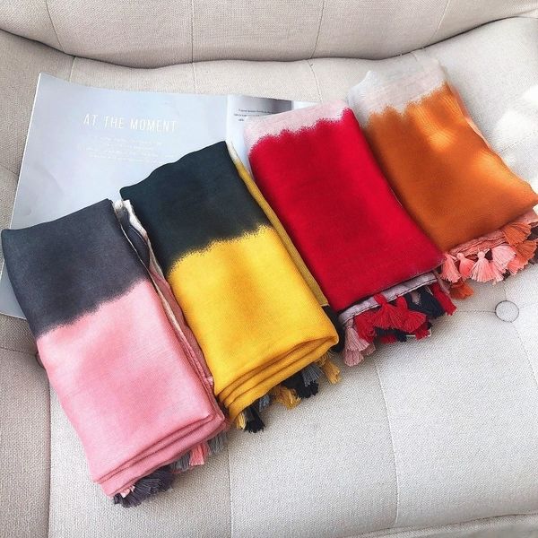 ladies fashion plain ombre tassel viscose shawl scarf autumn print warm thick pashmina stole muslim hijab sjaal 180*100cm y201007, Blue;gray
ladies fashion plain ombre tassel viscose shawl scarf autumn print warm thick pashmina stole muslim hijab sjaal 180*100cm y201007, Blue;gray