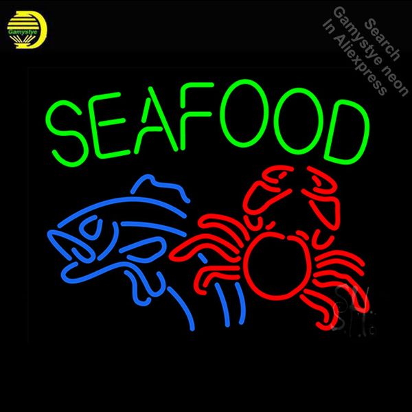 neon sign for seafood fish and crab neon bulb sign handcraft real glass tube decorate business restaurant windows dropshipping
neon sign for seafood fish and crab neon bulb sign handcraft real glass tube decorate business restaurant windows dropshipping