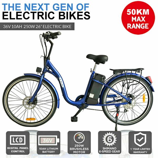 36v 250w blue electric bike ebike 26" bicycle lithium 36v battery bicycle, Silver;blue
36v 250w blue electric bike ebike 26" bicycle lithium 36v battery bicycle, Silver;blue