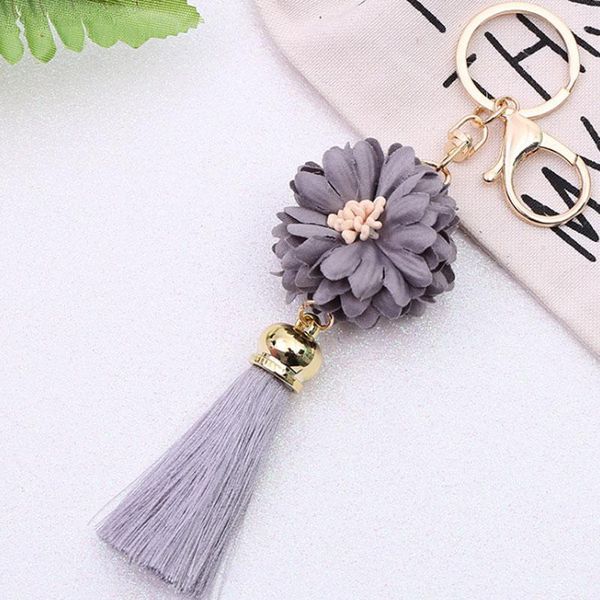 new flower women with tassel key chain golden fashion key ring women bag pendant car keychain for women gl5037 h jllvqr, Silver
new flower women with tassel key chain golden fashion key ring women bag pendant car keychain for women gl5037 h jllvqr, Silver